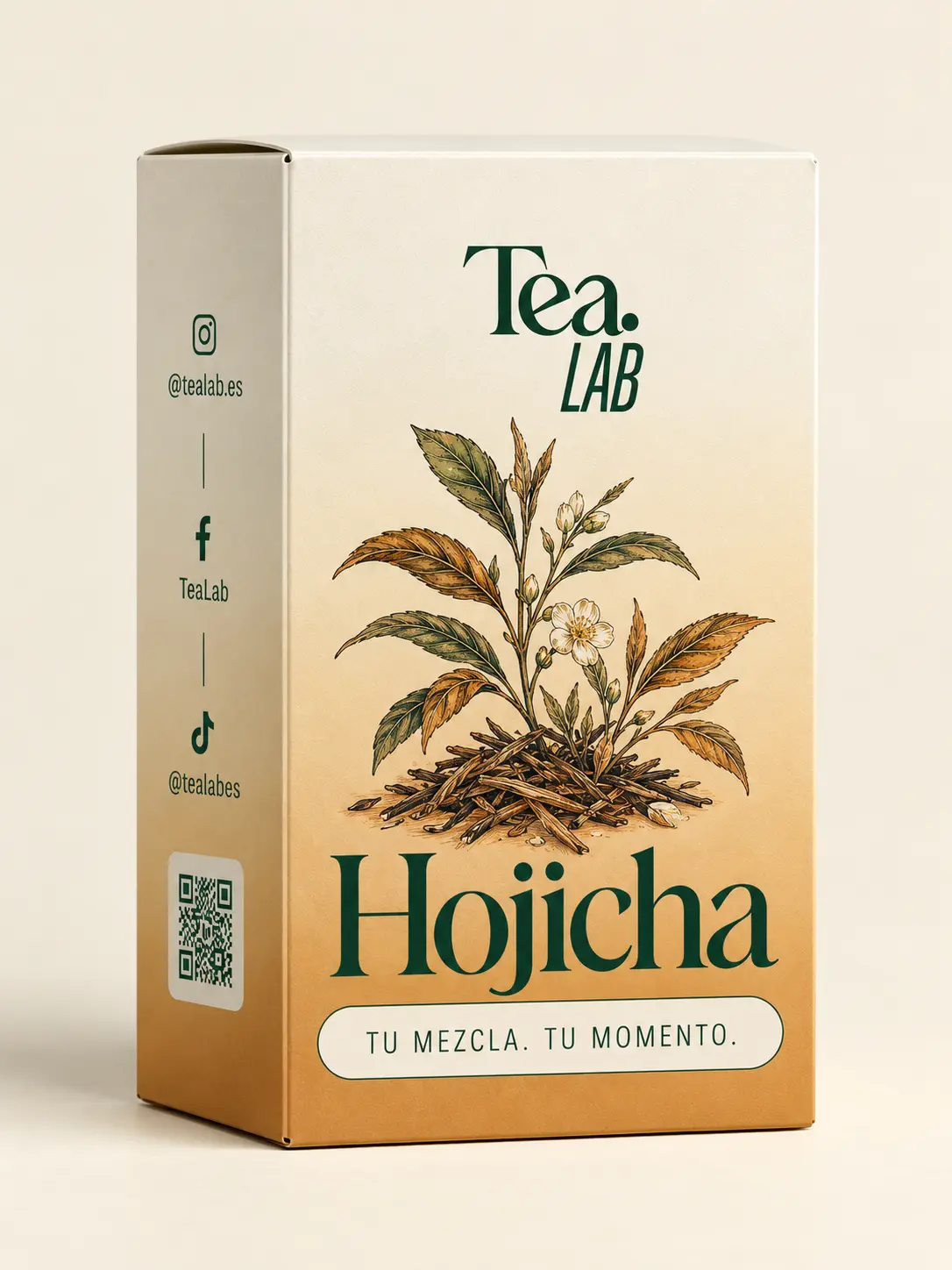 Caja de Hojicha de Tea Lab