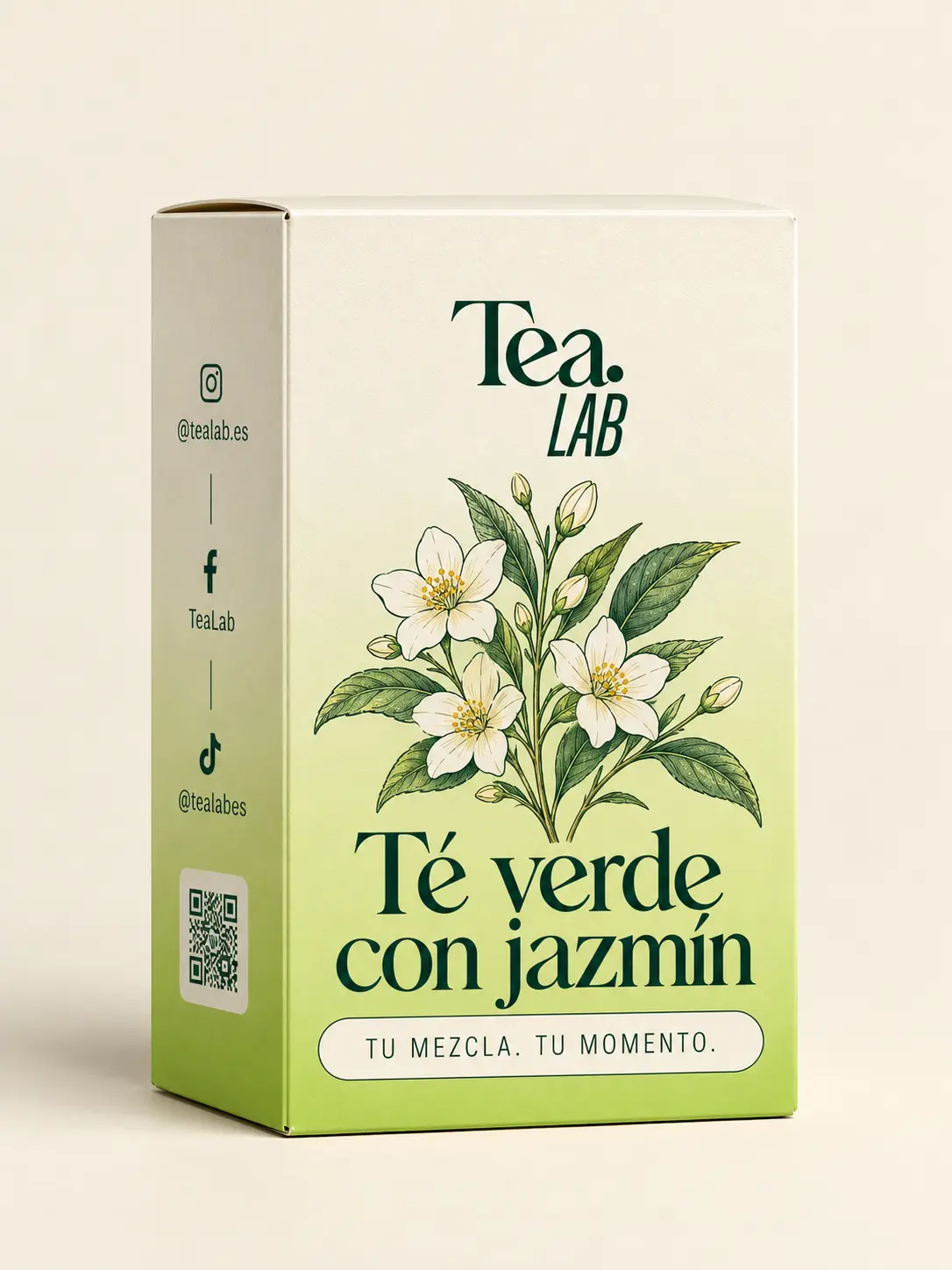 Caja de Té verde con jazmín de Tea Lab